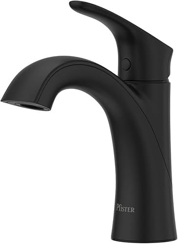 Miniatura 8 de Pfister Weller LG42WR0K - Grifo para lavabo de baño, mango único, agujero único o 3 agujeros, acabado de níquel cepillado, LG42WR0K