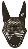  EQUITHEME Bonnet Chasse-Mouches Infinity - Couleurs - Choco/Tresse, Taille Equipement Cheval - Cheval