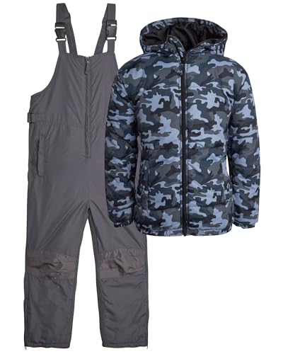 Image of Arctic Hero Kids Snow Suit Set - 2 Piece Heavyweight Insulated Ski Jacket & Ski Pants - Winter Coat & Pants for Boys & Girls