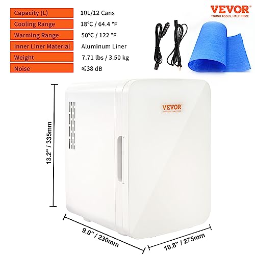 Vevor Mini Fridge,10L/12 Can Luxury Skin Care Refrigerator thumb #7