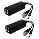 ANVISION 2-Pack PoE Splitter, DC 12V Ausgang, 10/100Mbps, IEEE 802.3af konform, für Nicht-PoE IP Kamera, AP, Router Voip Telefon