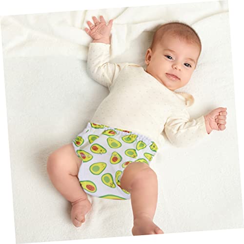 TENDYCOCO 4 peças de calças de treinamento penico para fraldas para recém-nascidos, roupa íntima par