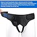 KUAZIDAR Hernia Belt for Men & Women - Single/Double Inguinal Support Belt with 4 Removable Compression Pads, Groin Hernia Support Truss Underwear Briefs, Hernia Support Truss (Medium)