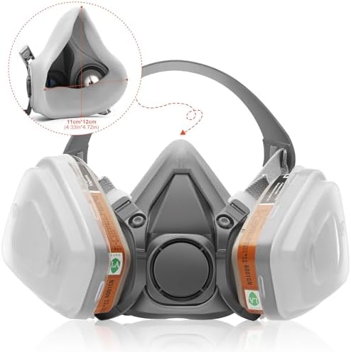 RANKSING Wiederverwendbare Atemschutzmaske mit Filter