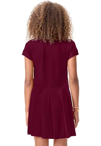Image of Classroom Girls Polo Dress School Outfit for Toddler,Pleated Skirt
