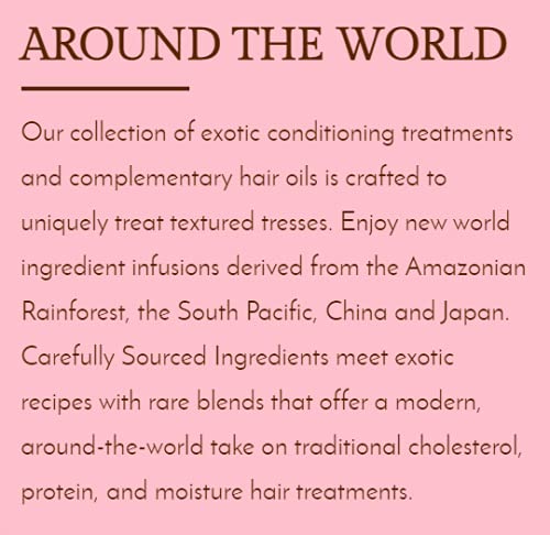 Camille Rose Nangai & Tsubaki Strength Restore Hair Oil, For Strengthening Repair And Reducing Breakage, 4 Fl Oz #TOP4