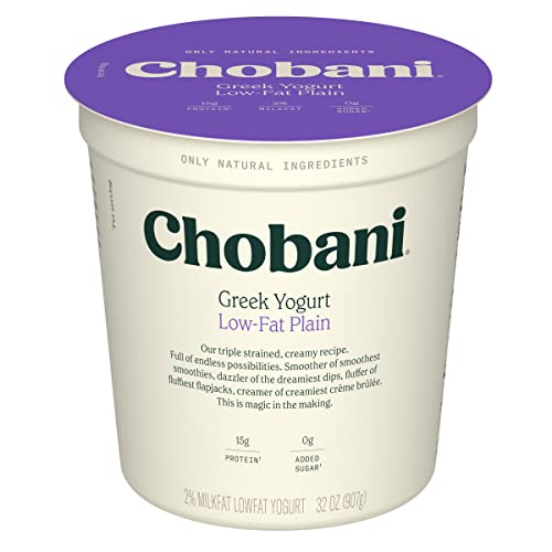 Chobani® Low-Fat Plain Greek Yogurt 32oz