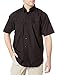 TRU-SPEC Men's Lightweight 24-7 Short Sleeve Field Shirt, Black, X-Large