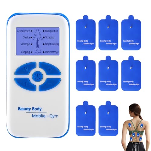 Image of Period Simulator Machine for Men,Period Pain Simulator for Men,8 Modes Period Cramp Simulator,with 10 Replacement Pads,for Muscle /Back /Shoulder /Neck /Leg /Calf Pain Relief