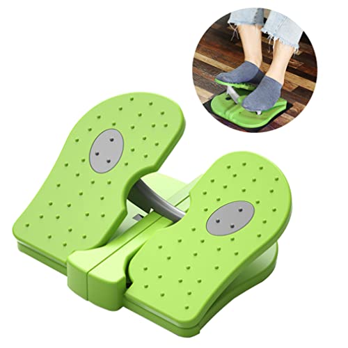 Mini Stepper Under Desk Exerciser Foot Pedal Foldable Fitness Stair Stepper Green .NOPEILVI - Image 5