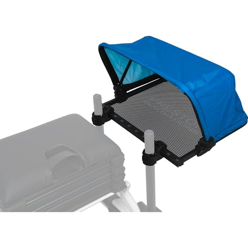 Preston Innovations Ventalite Large Hoodie Side Tray | Match Fishing Side Tray with Waterproof Cover | Holds 6 Bait Tubs | Snap Lok Design for Quick Removal | Ventamesh Base | Code P0110112