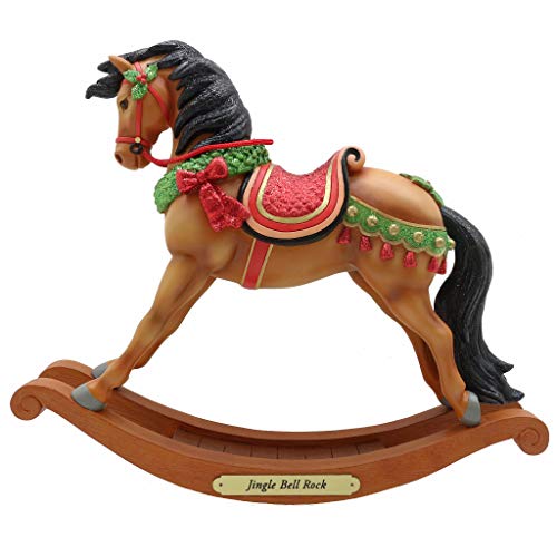 Enesco Trail of Painted Ponies Jingle Bell Rock Figurine, 8 Inch, Multicolor