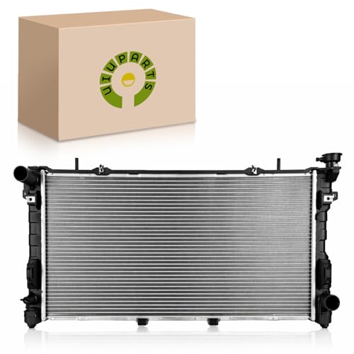 Engine Coolant Radiator with Transmission Oil Cooler Compatible with Chrysler Town Country 3.3L 3.8L 2005-2007,Dodge Grand Caravan 3.3L 3.8L 2005-2007,Chrysler Voyager 3.3L 05-2008 &More Replace 2795