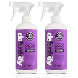 Fabric Freshener Spray, 32oz. 'Lavender' Odor Remover Spray. Shoe Deodorizer, Carpet Deodorizer, Odor Eliminator for Strong Odors Cleaning Supplies. ProvenSafe™ Fabric Freshener for Sensitive Gear