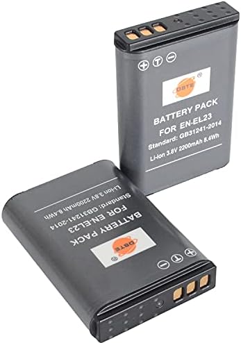 Batteria EN-EL12 DSTE Compatibile Nikon Con Alta Capacità E Display Livello Carica