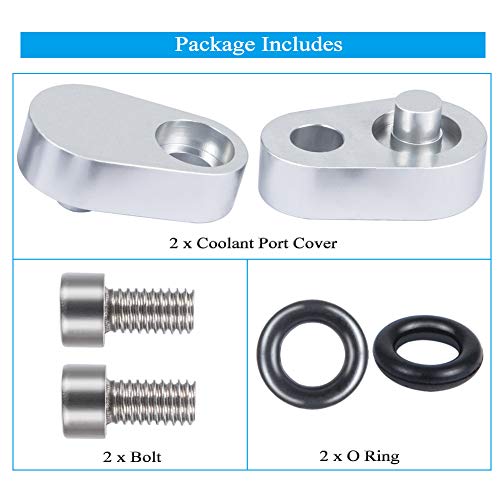 image for Bonbo For LS Coolant Crossover Tube Kit - Throttle Body Bypass Cylinde