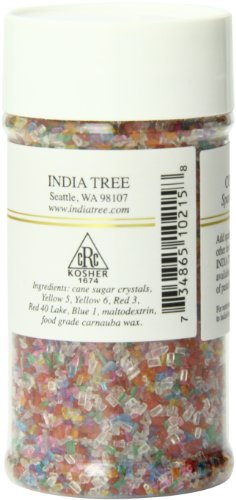 Pure Confetti Sparkling Sugar , Pantry Pak, Shimmery Sugar Sprinkles for Baking & Decorating, Small , 2.5 Oz Jar (Pack of 1)