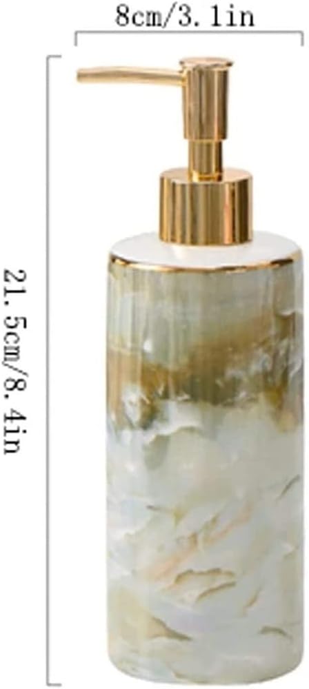 Lotion Soap Dispenser Ceramic Marble Pattern Bathroom Accessories Soap Dispensers Lotion Dispenser Soap Dispenser Bathroom
