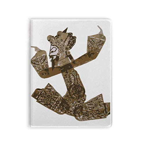Journal de peinture de style traditionnel avec couverture souple effet gomme