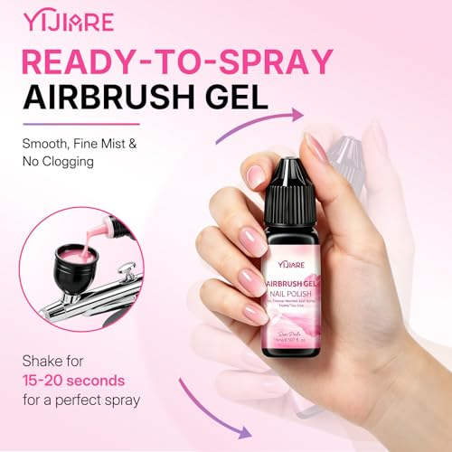Set de Esmaltes en Gel Airbrush 24 Colores 15ml Cada Uno miniatura 3
