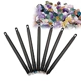 PODEC 7 Pcs Mohs Hardness Test Kit, 3-9 Scratch Tester Hardness Test Pen with Storage Box, Industrial Mineral Identification Kit for Industrial Mineral Identification Gem Jade Jewelry