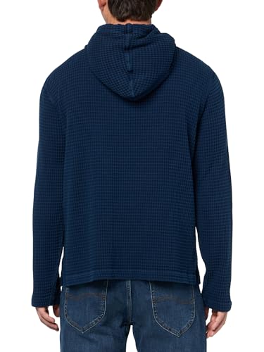 Lucky Brand Men's Indigo Waffle Baja Hoodie2