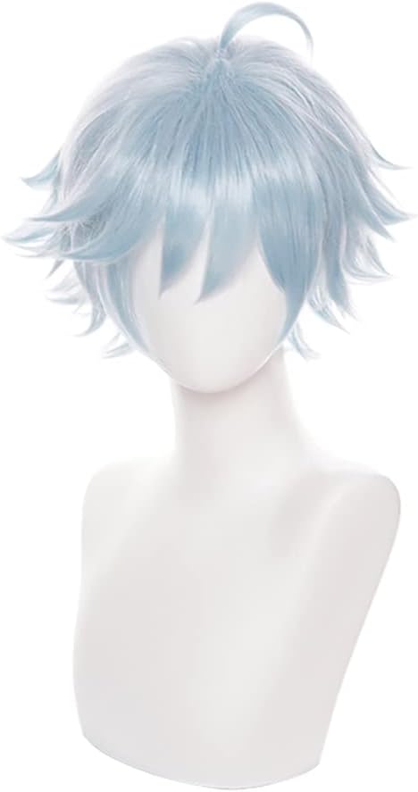 Yamia Anime Yae Miko Cosplay Wig for Game Genshin Impact Cosplay Wigs with Free Wig Cap (Chongyun)