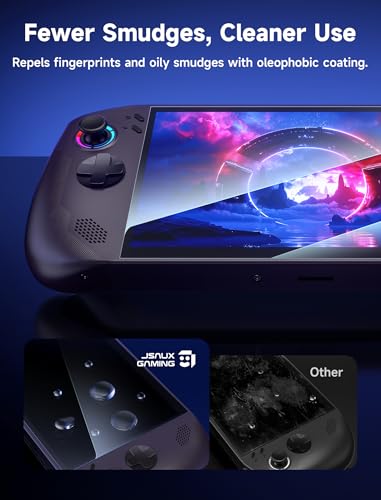Image of JSAUX 2-Pack Ultra HD Screen Protector for Lenovo Legion Go S 8 inch | Guiding Frame & Tool Kits Included, 9H Tempered Glass, Full Coverage, Scratch-Resistant, Anti-Fingerprint