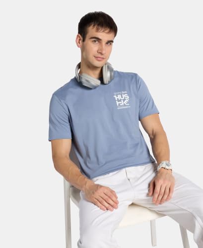 Image of Jockey 2718 Men Super Combed Cotton Printed Round Neck Half Sleeve T-Shirt
