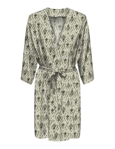 Kimono AOP Onlnova Life Vis 3/4 Zula coloris Rifle Green taille M pour femme