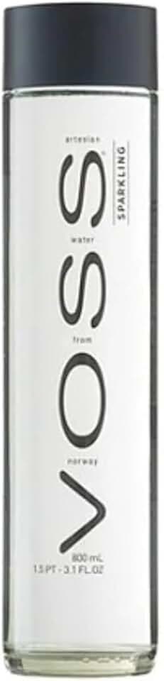 Água Norueguesa Voss Com Gás Sparkling Em Vidro 800ml