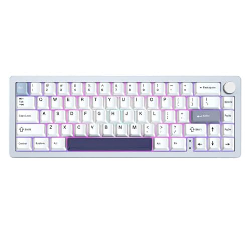 Teclado mecánico AL66 de aluminio CNC con estructura Gasket Mount y acabado premium
