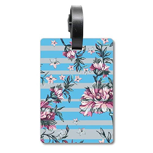 Étiquette bagage Rhododendron pour valise de voyage en avion