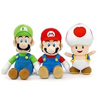 Amazon.co.jp: 電報屋のエクスメール ぬいぐるみ 「マリオ & ルイージ 
