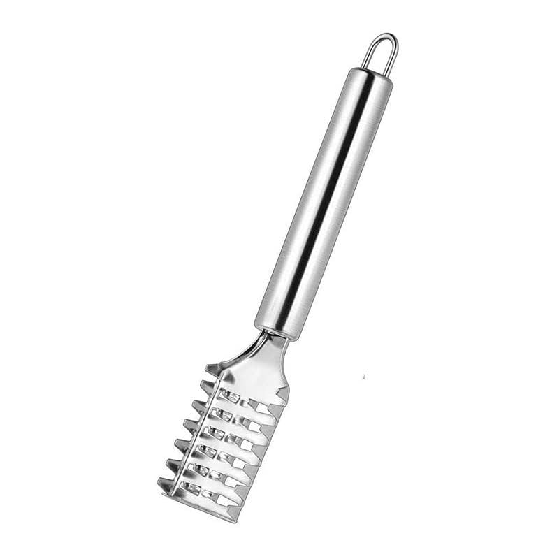 RENARSH Fish Scale Remover Scraper Cleaning Tools Skin Remover Stainless Steel Sawtooth Brush Machine for Kitchen Scaler Cutting Knife 1