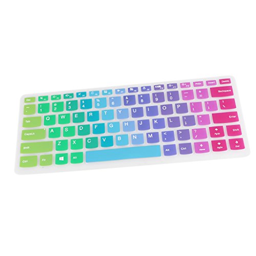 MagiDeal Protector de Teclado Cubierta de Silicona Accesorios de Ordenador Lenovo 310s - 4