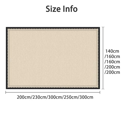 Tapis de sol pour salon et chambre à coucher ambiance douce - 3