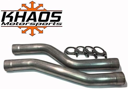 Mid Muffler Delete Kit Mandrel Bent Compatible with Dodge Challenger/Charger / 300 5.7L 2017-2020