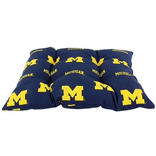 Image of College Covers Everything Comfy Michigan Wolverines Rocker Pad - Chair Cushion