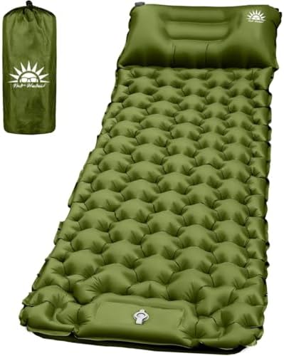 Colchonete Camping Colchão Inflável Solteiro, Praticidade e Confo...