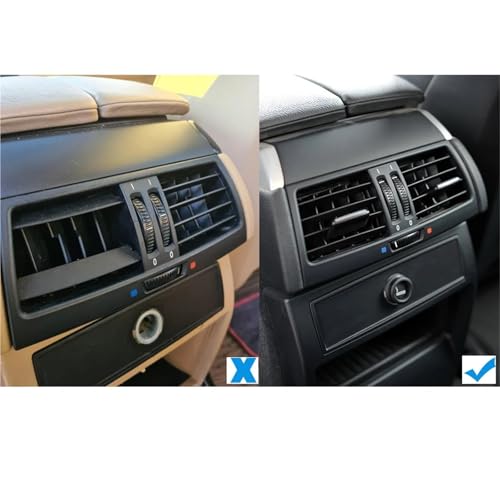 Grille de ventilation climatisation arrière pour BMW X5 X6 E70 E71 2007-2013 - 4
