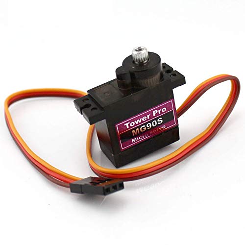 Xia Fly Lofty Ambition MG90S 14g Metal Gear Upgraded SG90 Digital Micro Servos for Smart Vehicle Helicopter Boart Car