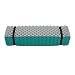 VBESTLIFE Colchoneta Plegable, Doble Cara Suave Cálido Cómodo Película De Aluminio De Polietileno Caja De Huevo Colchoneta De Dormir Colchón para Acampar 190 X 61 Cm