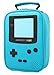 ONTESY Gameboy Leather Lunch Box Reusable Waterproof Thermal Insulated Cooler Bag Toy Bag for Boys Girls Kids Toddlers Teens Men Women (Teal)