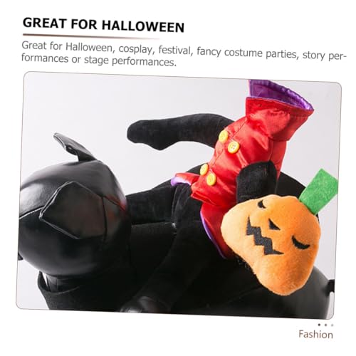 Disfraz Halloween Calabaza para Perros Pequeños Talla S miniatura 3