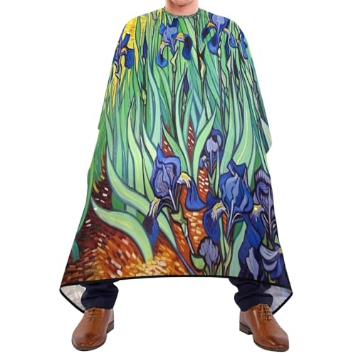 Capa de Corte de Pelo Profesional Impermeable MAOBLYR para Barbería con Cierre Ajustable de Broches miniatura 1