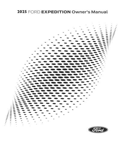 2025 FORD EXPEDITION Owner's Manual: Complete Full Color Print, for USA Vehicles