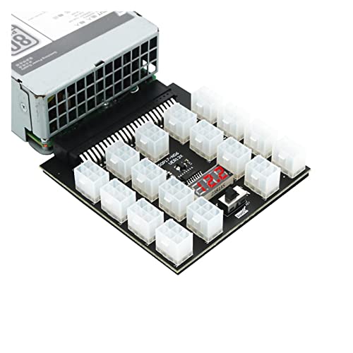 Carte de répartition PCI-E 12V 50 broches pour rig de minage multi-GPU - 6