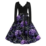 Hexen Kleid Angel Costume Festival Outfit Prinzessin Kostüm Damen Korsett Party Outfit Einfaches Halloween Kostüm Gruselig Halloween Kleider Damen Cosplay Angel Costume Woman Dunkelviolett S