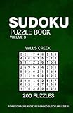 Sudoku Puzzle Book Volume 3: 200 Puzzles For Beginners And Experienced Puzzlers